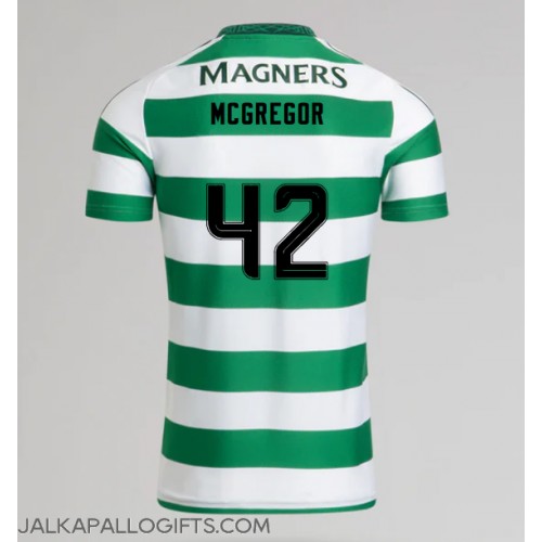 Celtic Callum McGregor #42 Kotipaita 2024-25 Lyhythihainen